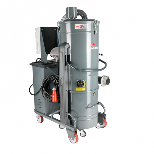 THREE PHASE INDUSTRIAL VACUUM CLEANERS