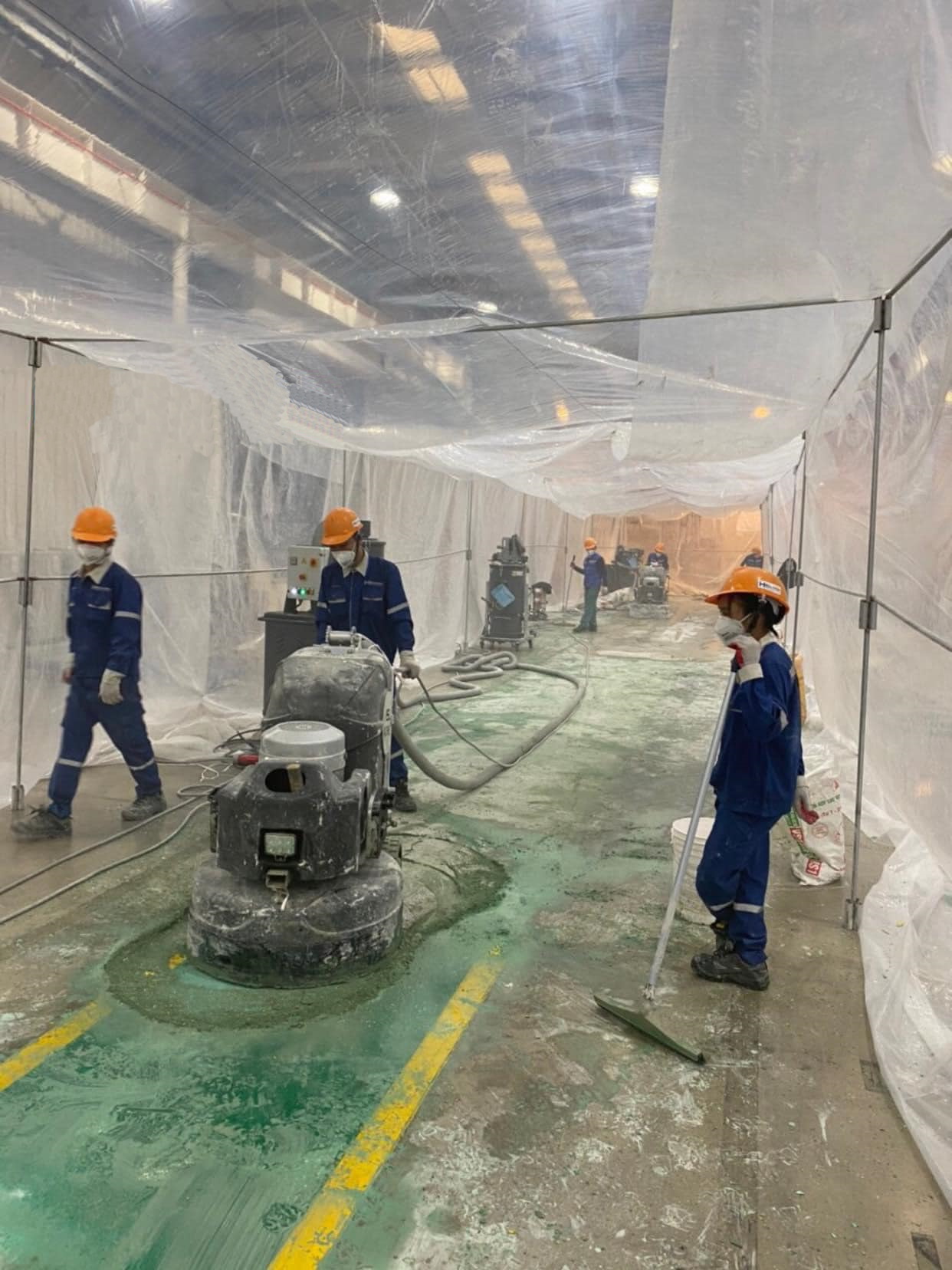 5 bước cần biết khi sử dụng máy mài bê tông